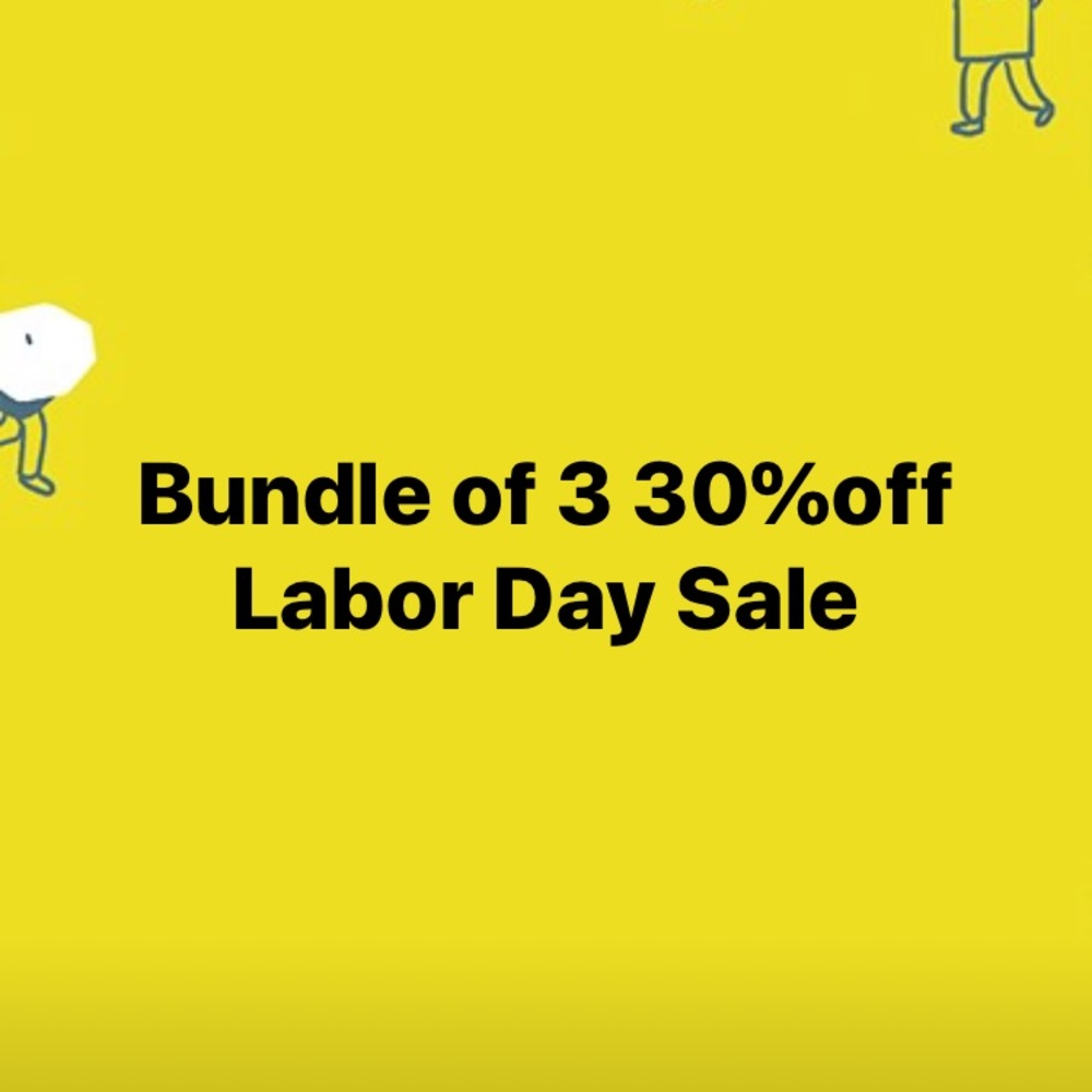Bu dale of 3 or more 30%